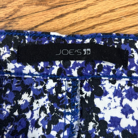 Joe’s Jeans | Electric Blue Popart Paint Splatter Denim Jean Shorts Size 28 - Picture 5 of 11